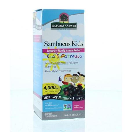 Sambucus kids vlierbessen extract van Natures Answer