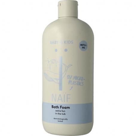 Relaxing bath foam van Naif