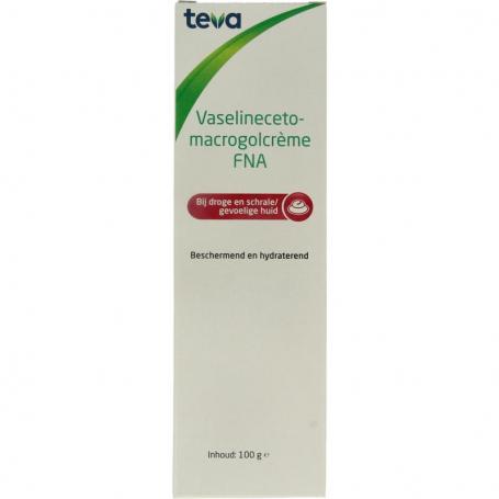 Vaselinecetomacrogolcreme FNA van Teva