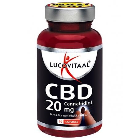 Cannabidiol CBD 20mg van Lucovitaal