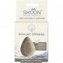 Konjac spons bamboo charcoal bio van Skoon