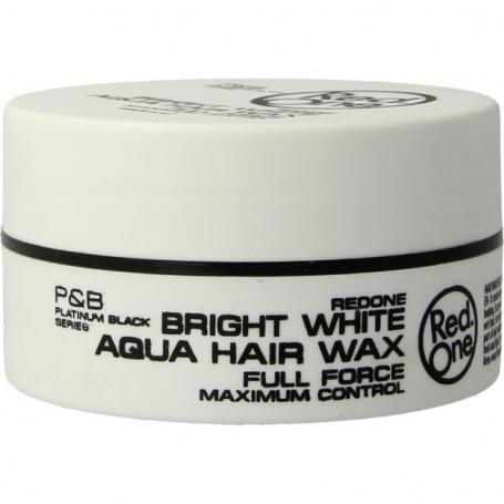 Haarwax aqua bright white van Red One