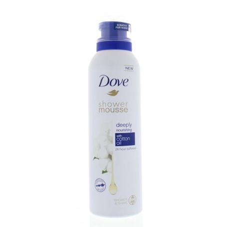 Shower mousse cotton oil van Dove