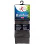 Bamboe sok lang antraciet maat 39-42 van Lucovitaal
