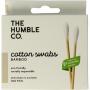 Wattenstaafjes bamboe wit van The Humble Co