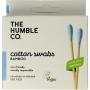 Wattenstaafjes bamboe blauw van The Humble Co