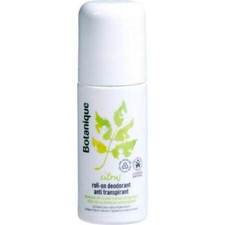 Deodorant roll-on anti transpirant citrus van Botanique