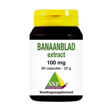 Banaanblad extract van SNP
