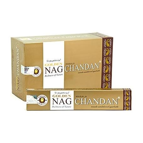 Wierook golden nag chandan stokjes van Vijayshree