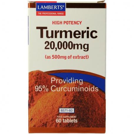 Curcuma 20.000 mg (turmeric) van Lamberts