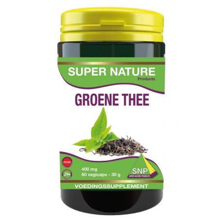 Groene thee 400 mg puur van SNP