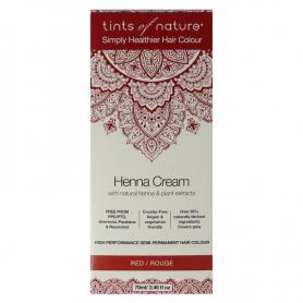 Henna cream red semi permanent