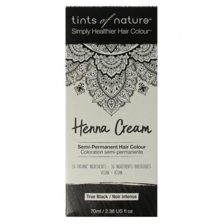 Henna cream black semi permanent van Tints Of Nature
