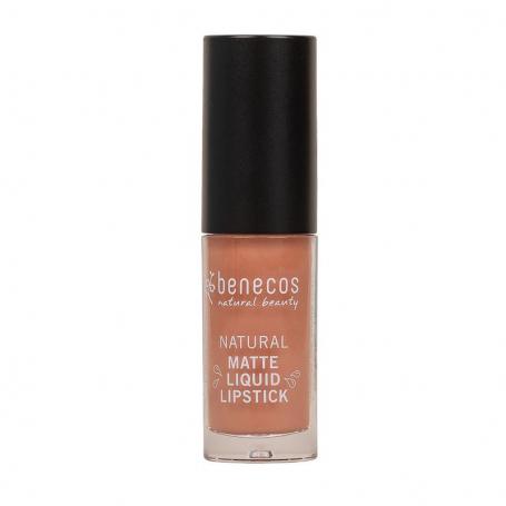 Natural lipstick liquid mat desert rose van Benecos