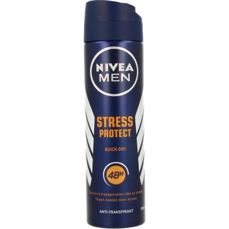 Men deodorant spray stress protect van Nivea
