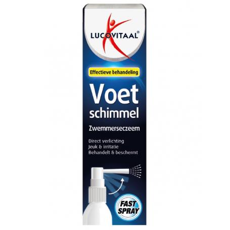 Voetschimmel zwemmerseczeem spray van Lucovitaal