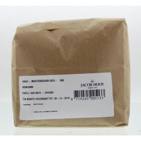 Mosterdzaad geel/wit van Jacob Hooy