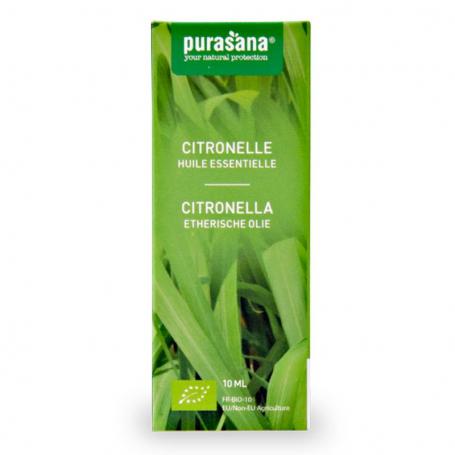 Citronella olie bio van Purasana