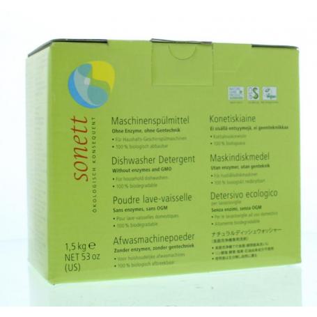 Vaatwasmachine poeder van Sonett