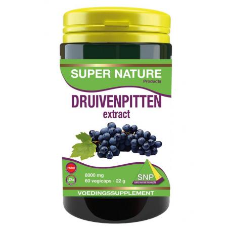 Druivenpitten zaad extract 8000mg van SNP