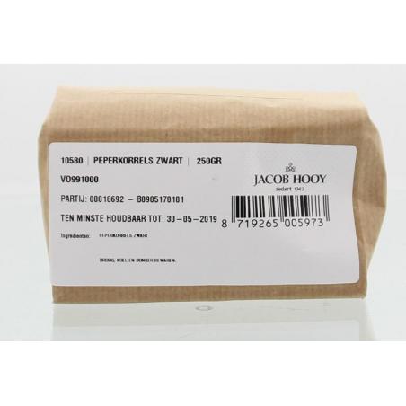 Peperkorrels zwart van Jacob Hooy