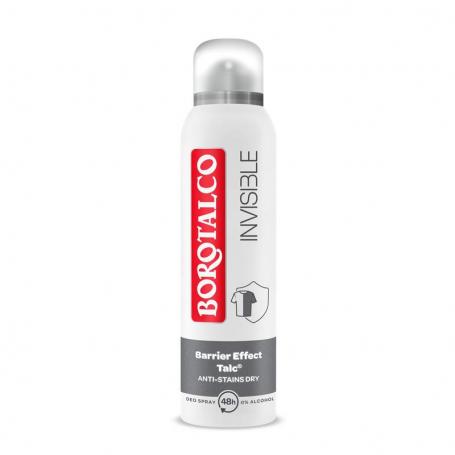 Deodorant spray invisible van Borotalco