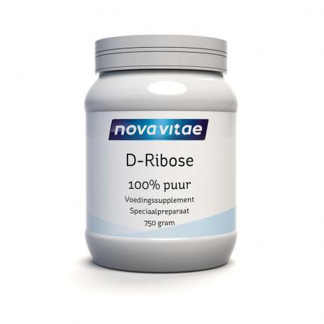 D Ribose 100% puur van Nova Vitae