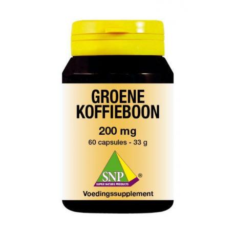 Groene koffiebonen 200mg van SNP
