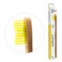 Tandenborstel bamboe adult geel brush soft van The Humble Co