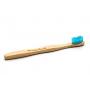 Tandenborstel bamboe kids blauw brush soft van The Humble Co