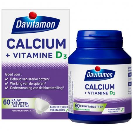 Calcium & D3 mint van Davitamon