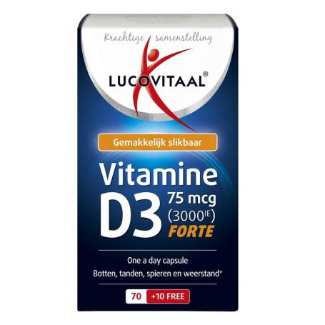 Vitamine D3 75mcg van Lucovitaal