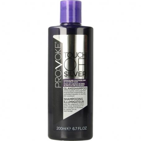Shampoo touch of silver brightening van Provoke