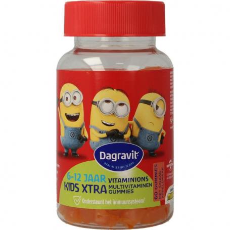 Kids-Xtra vitaminions gums 6+ van Dagravit