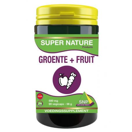 Groente & fruit 500mg puur van SNP