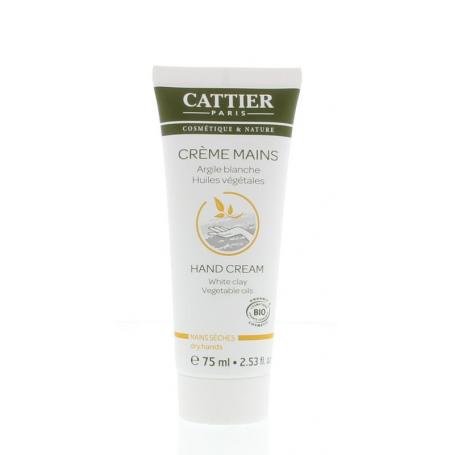 Handcreme witte klei van Cattier