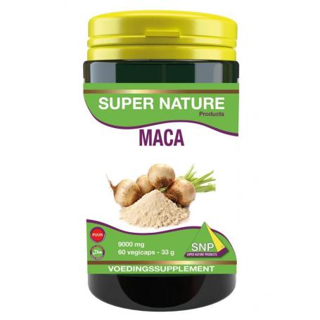 Maca extra forte 9000mg puur van SNP