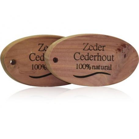 Cederhout ovaal 100% natuurlijk van Beautylin