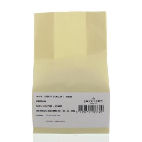 Koenjit / curcuma rhiz long gemalen van Jacob Hooy