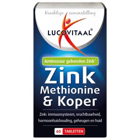 Zink methionine & koper van Lucovitaal
