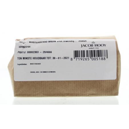 Mosterdzaad bruin van Jacob Hooy