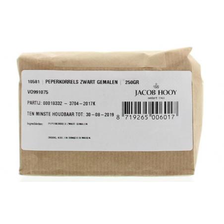Peper zwart gemalen van Jacob Hooy