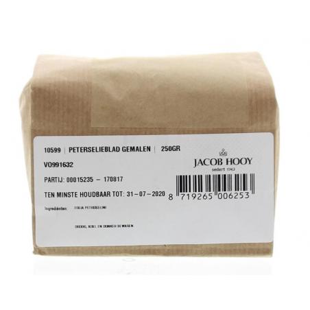 Peterselieblad gemalen van Jacob Hooy