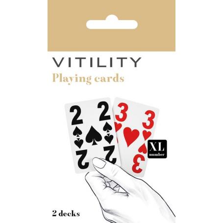 Speelkaarten XL van Vitility
