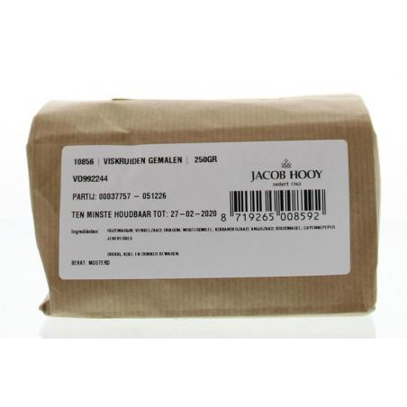 Viskruiden gemalen van Jacob Hooy