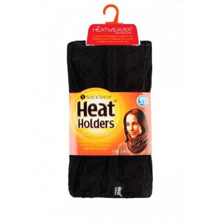 Ladies neck warmer black van Heat Holders