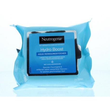 Hydra boost wipes van Neutrogena