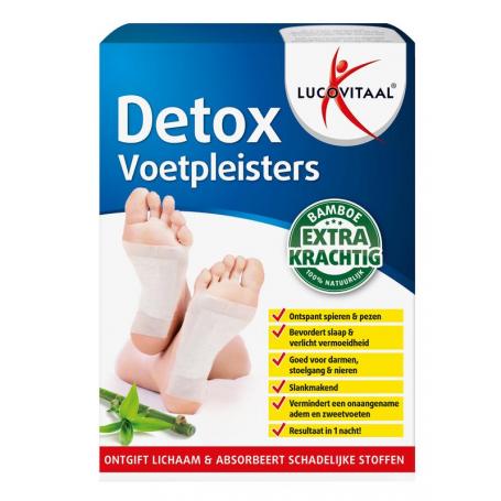 Detox voetpleisters van Lucovitaal