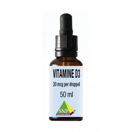 Vitamine D3 20mcg druppels van SNP