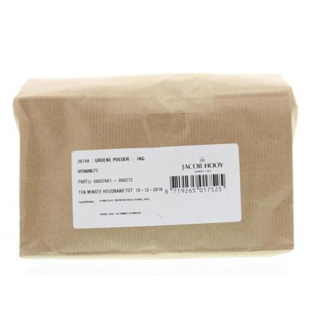 Groene poeder van Jacob Hooy